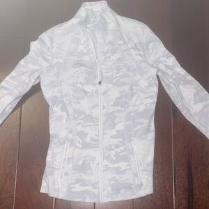 Lululemon Athletica White Camouflage Ski Jacket